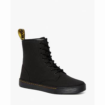 Dr Martens Férfi Cairo Vászon Lace Up Bakancs Fekete